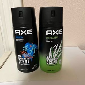 Axe body sprays